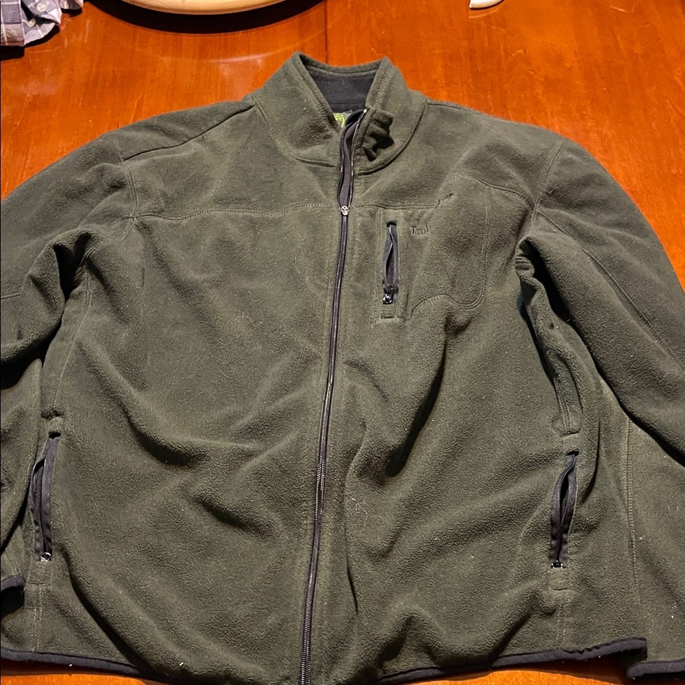 Timberland Men's Olive Fleece Jacket